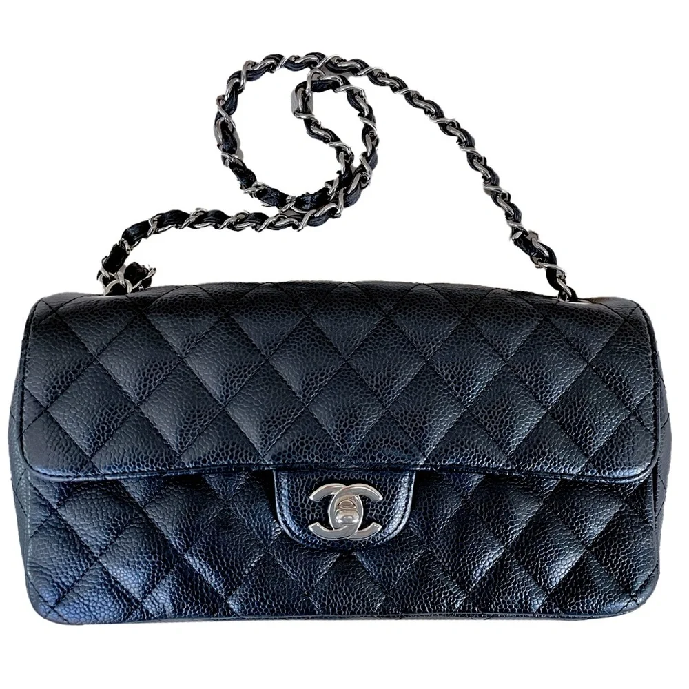 Small Classic Chanel Mini Rectangle Flap Purse - Great Condition! - Picture 2 of 6